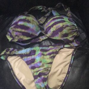 Victoria secret bombshell bikini top and bottom